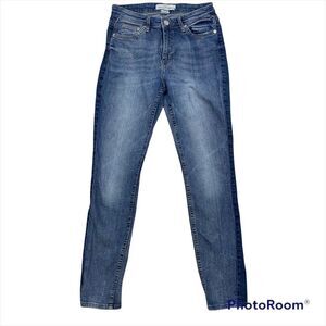 L.O.G.G. Brand High Rise Denim Jeans Size 6, Dark Stripe on Each Side